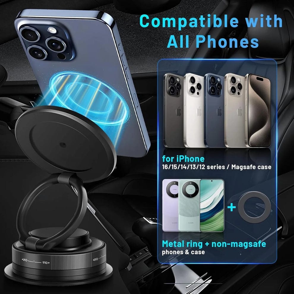 MAGNETIC MOUNT - STICK,SNAP,SHOOT.
