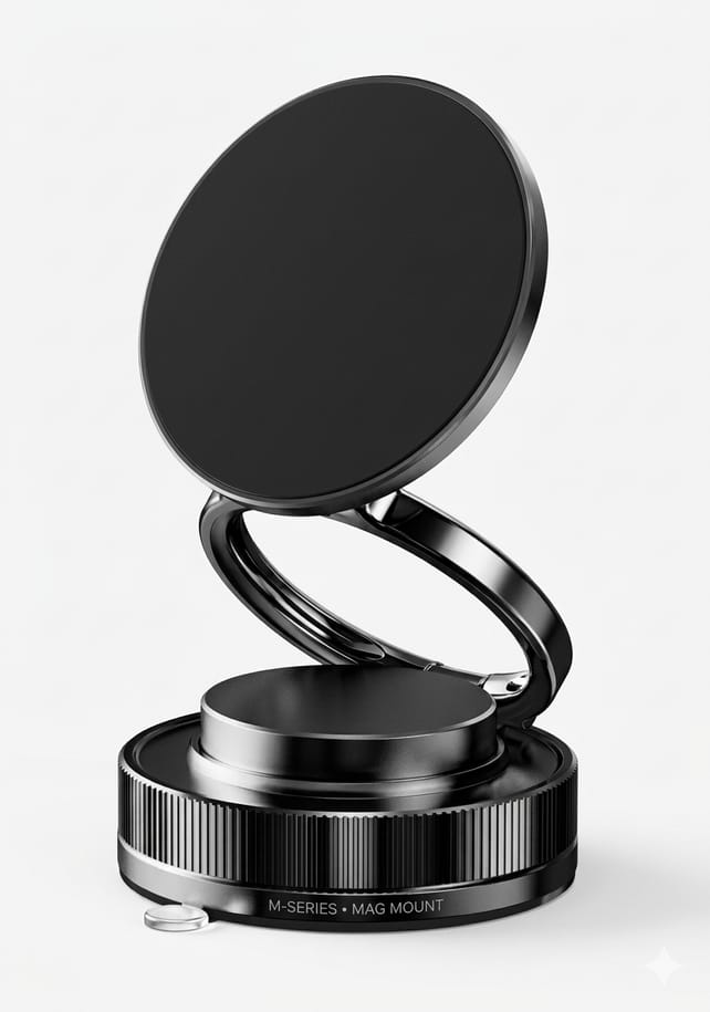 MAGNETIC MOUNT - STICK,SNAP,SHOOT.