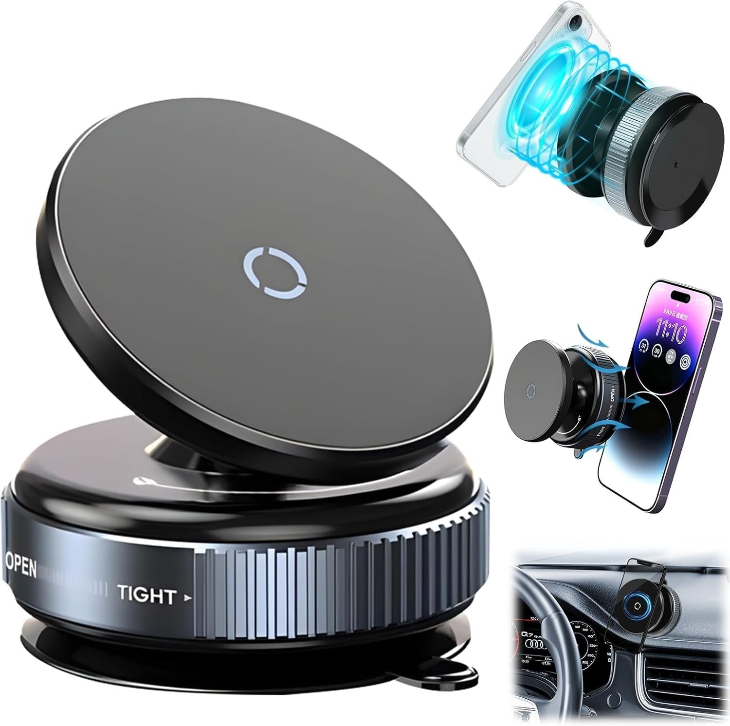 MAGNETIC MOUNT - STICK,SNAP,SHOOT.