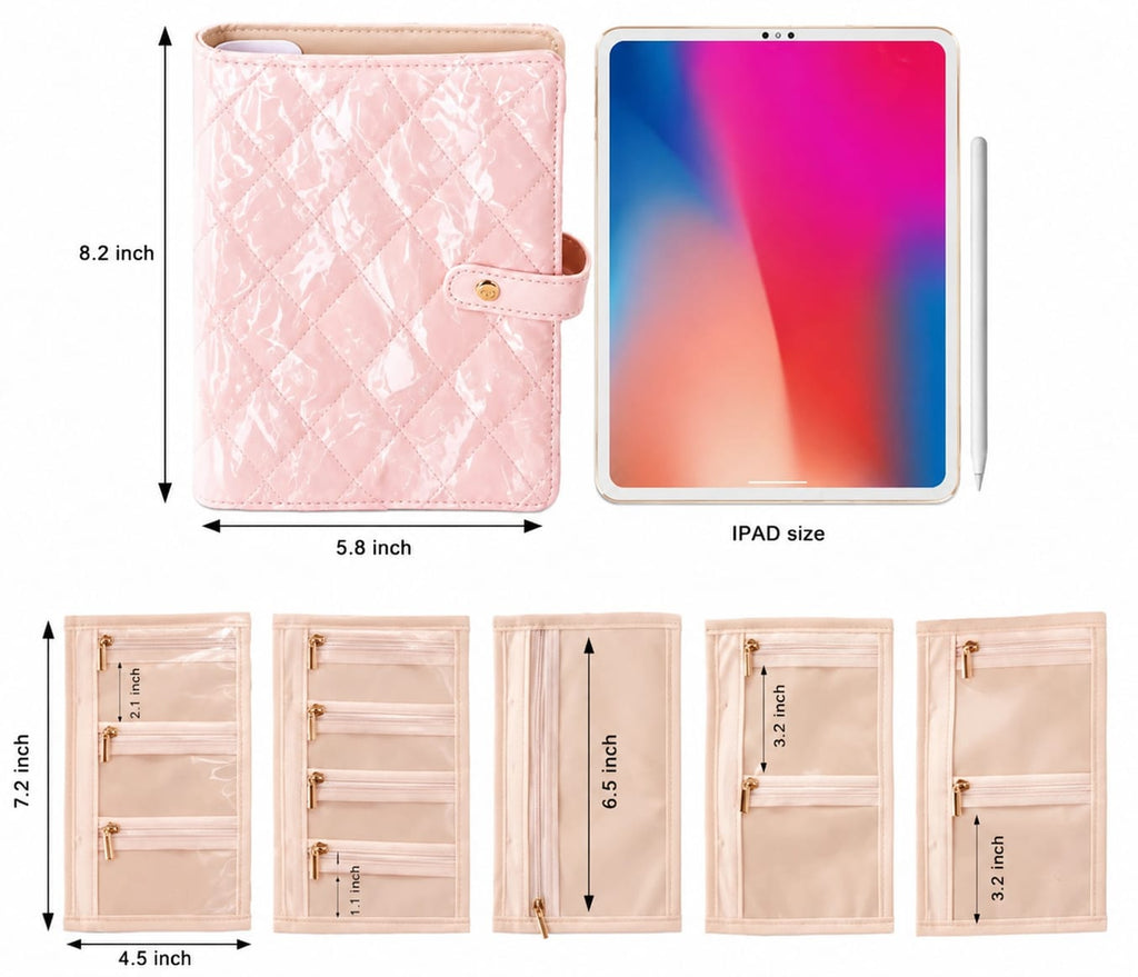 Luxury Portable Leather Jewelry  Book