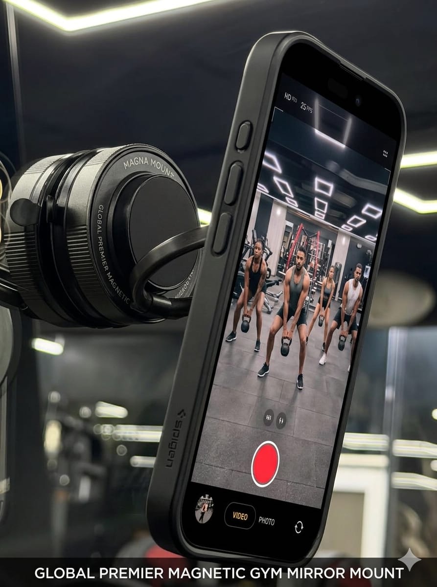 MAGNETIC MOUNT - STICK,SNAP,SHOOT.