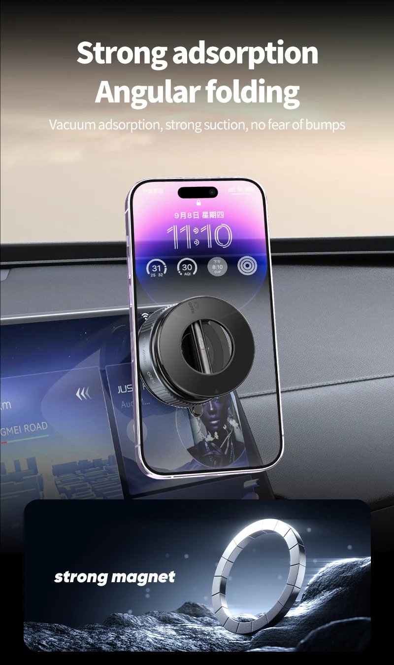 MAGNETIC MOUNT - STICK,SNAP,SHOOT.